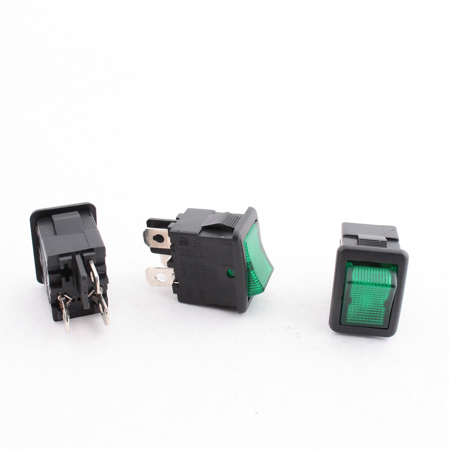 Leviton MR001 Green Pilot Light Illuminated Mini Rocker Panel Switch Micro 500pk