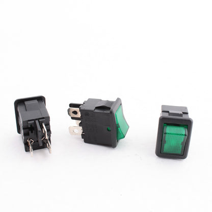 Leviton MR001 Green Pilot Light Illuminated Mini Rocker Panel Switch Micro 500pk