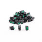Leviton MR001 Green Pilot Light Illuminated Mini Rocker Panel Switch Micro 100pk