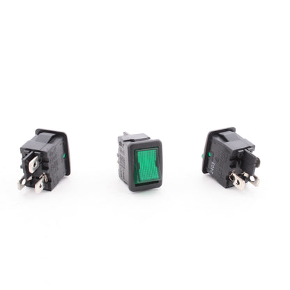 Leviton MR001 Green Pilot Light Illuminated Mini Rocker Panel Switch Micro 100pk