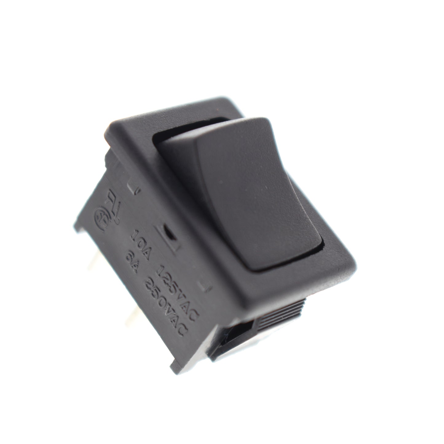 Leviton MR002 Black Snap-In Mini Rocker Panel Switch On/Off 10A Micro SPST 5pcs