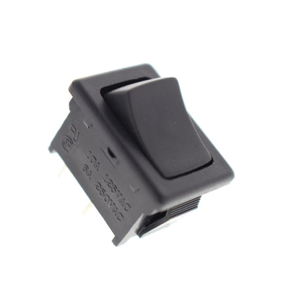 Leviton MR002 Black Snap-In Mini Rocker Panel Switch On/Off 10A Micro SPST 5pcs