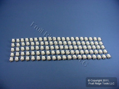 Leviton MR003 Double Throw Snap-In Mini Rocker Panel Switches On/Off 10A 100pcs