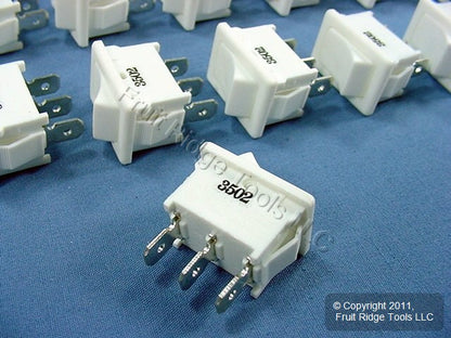 Leviton MR003 Double Throw Snap-In Mini Rocker Panel Switches On/Off 10A 100pcs