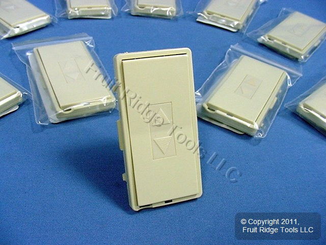 10 Leviton Ivory Color Change Conversion Kits for L/S Mural Dimmer MRK0D-LI