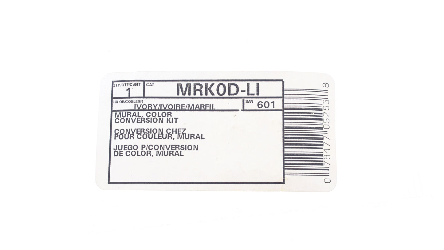 Leviton MRK0D-LI Ivory Color Change Conversion Kit for L/S Mural Dimmer Switch