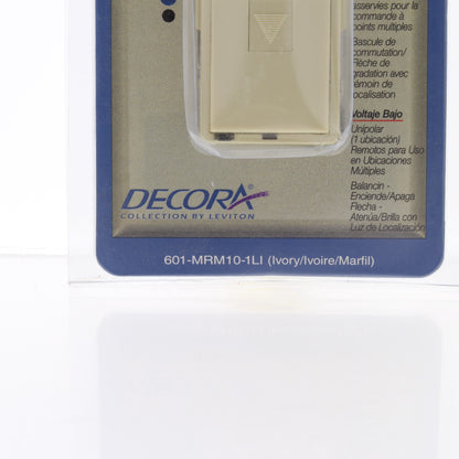 Leviton MRM10-1LI Ivory Dimmer Switch MultiWay Magnetic Low Voltage 1000VA