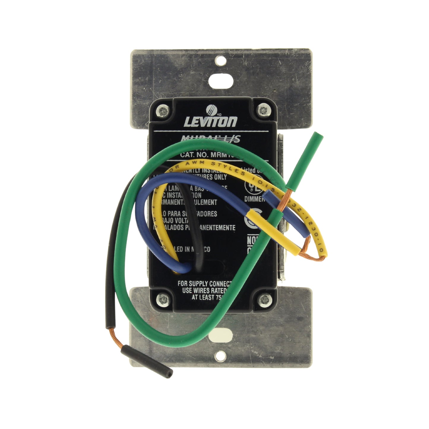 Leviton MRM10-1LI Ivory Dimmer Switch MultiWay Magnetic Low Voltage 1000VA