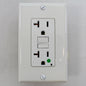 Leviton N7899-HGW White Hospital Grade 20A-125V Receptacle