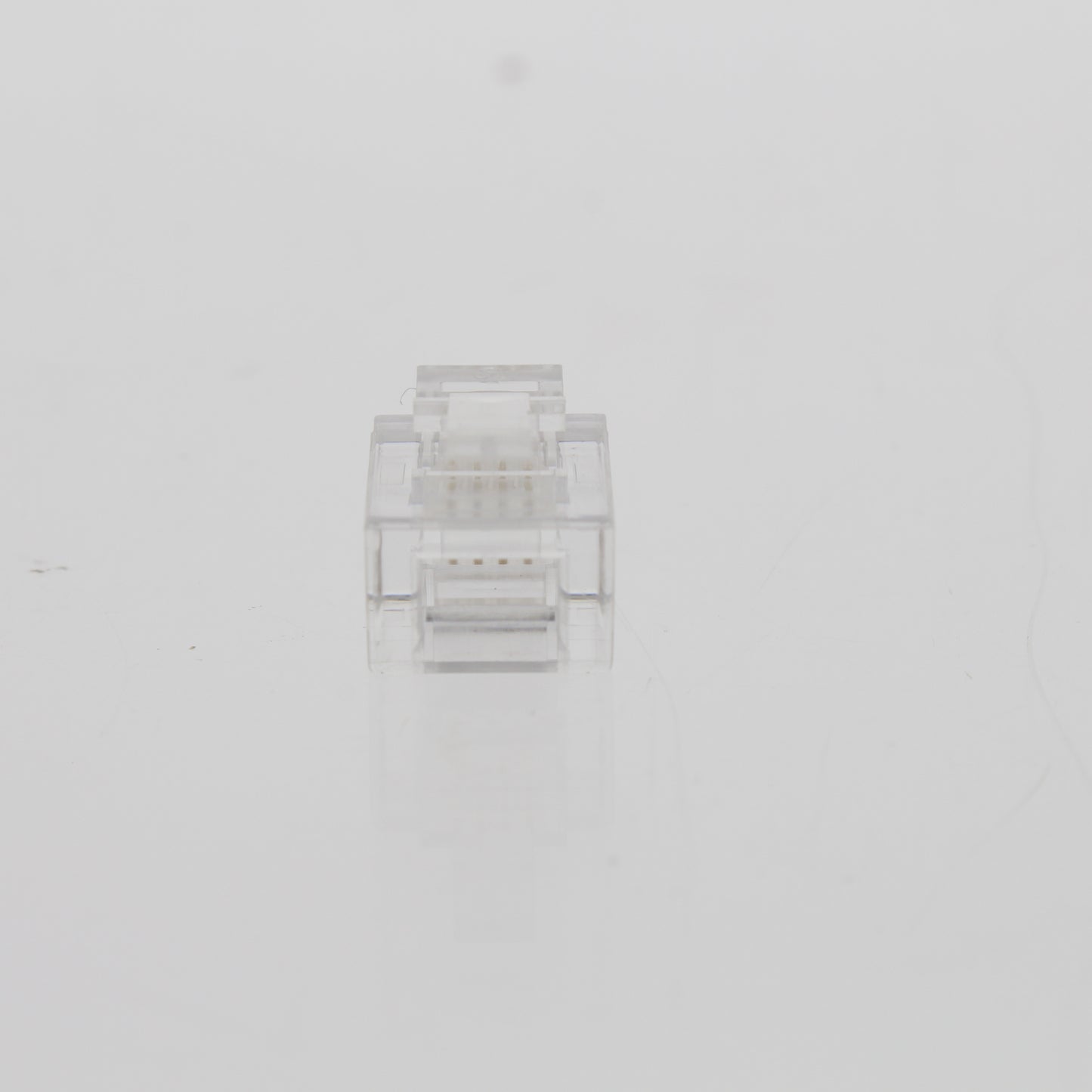 Lance Industries Phone Accessories 6 Standard 4-Wire Clear Modular Plugs 6-Pack