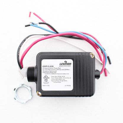 Leviton ODP15-30 Occupancy 15A Motion Sensor Power Pack 347V Fluorescent Only