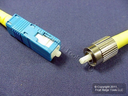 10M Fiber Optic Singlemode Simplex Patch Cable Cord SM ST FC PC Polish PCSCF-S10