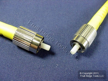 2M Leviton Fiber Optic Singlemode Simplex Patch Cable Cord FC/FC PC PCSFC-S02