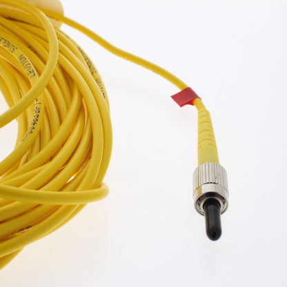 Leviton PCSFC-S10 Fiber Optic Singlemode Simplex Patch Cable Cord FC FC PC 10M