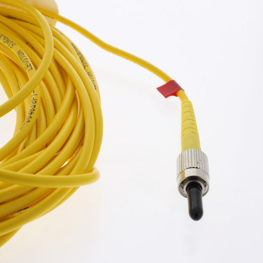 Leviton PCSFC-S10 Fiber Optic Singlemode Simplex Patch Cable Cord FC FC PC 10M
