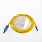 2M Leviton Fiber Optic Singlemode Simplex Patch Cable Cord SM ST LC PC PCSTF-S02
