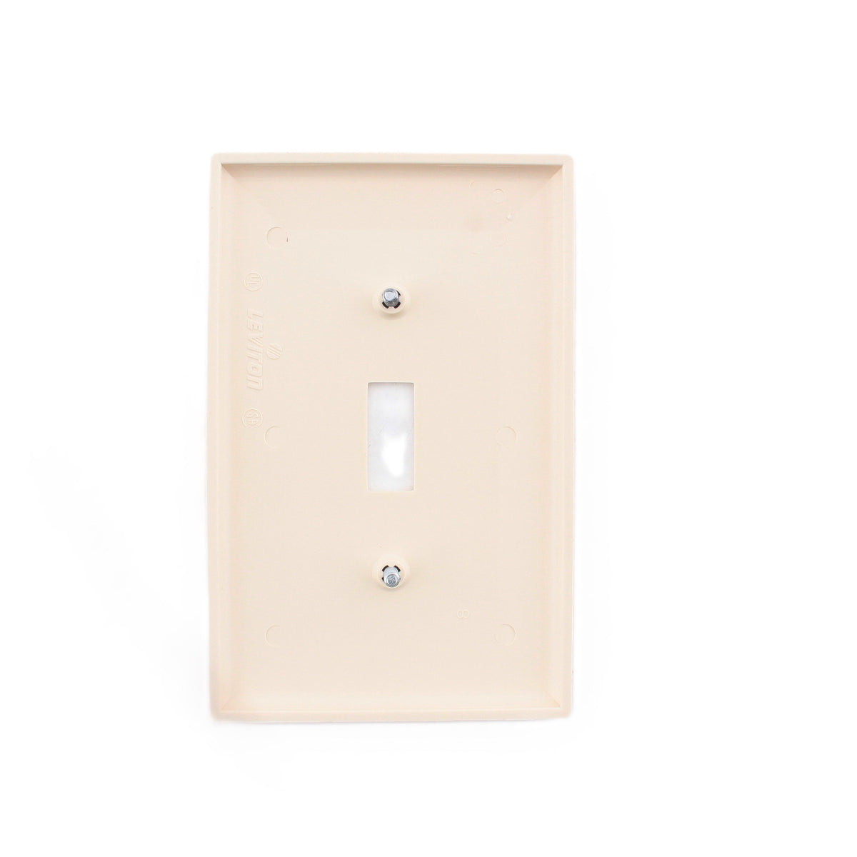 Leviton PJ1-A Almond 1-Gang Toggle Unbreakable Midway Wallplate Covers 100pcs