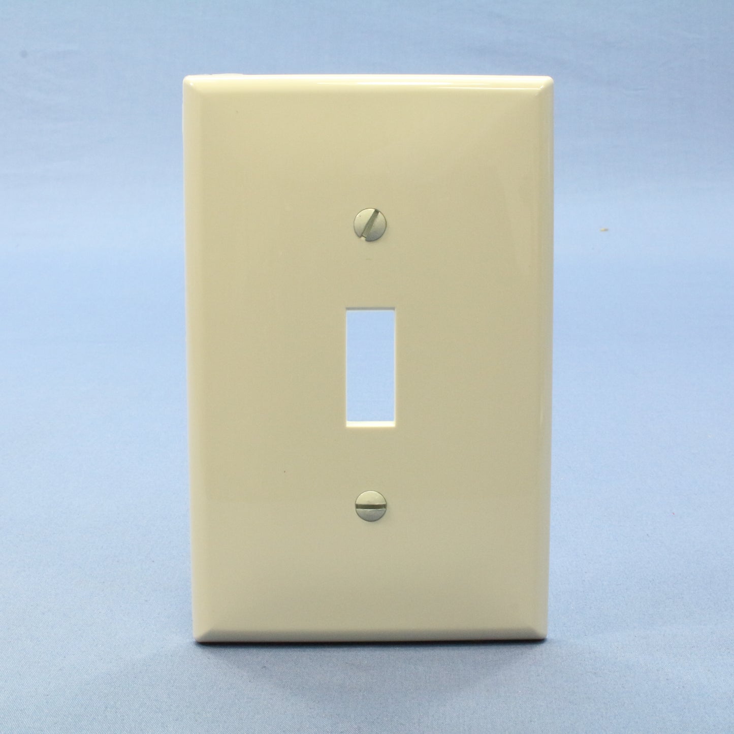 Leviton PJ1-T Light Almond 1-Gang Toggle Unbreakable Midway Wallplate Cover 3pcs
