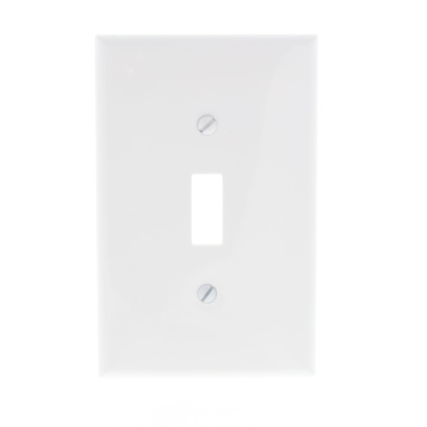 Leviton White Unbreakable Large Switch Cover Nylon Wallplate Switchplate PJ1-W
