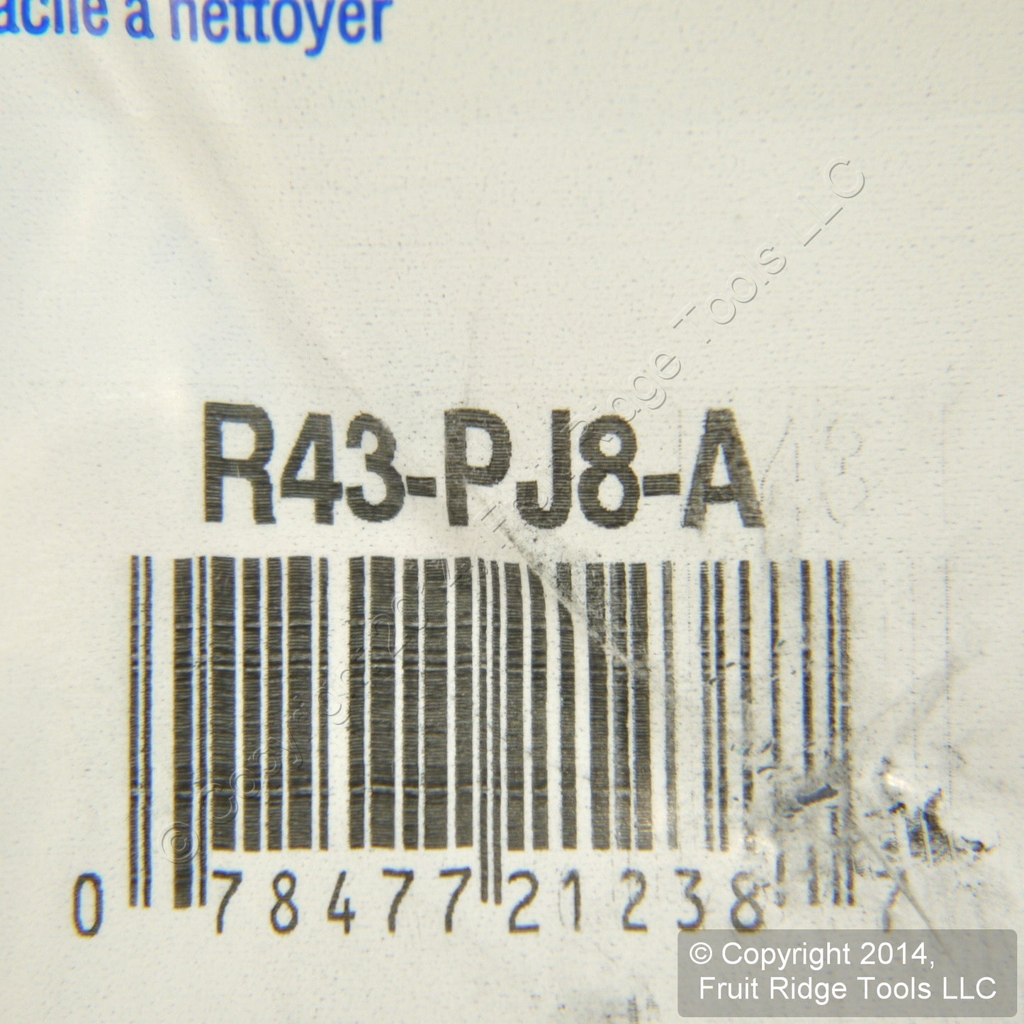 Leviton PJ8-A Almond 1-Gang Duplex Unbreakable Nylon Midway Wallplate Cover 50pc