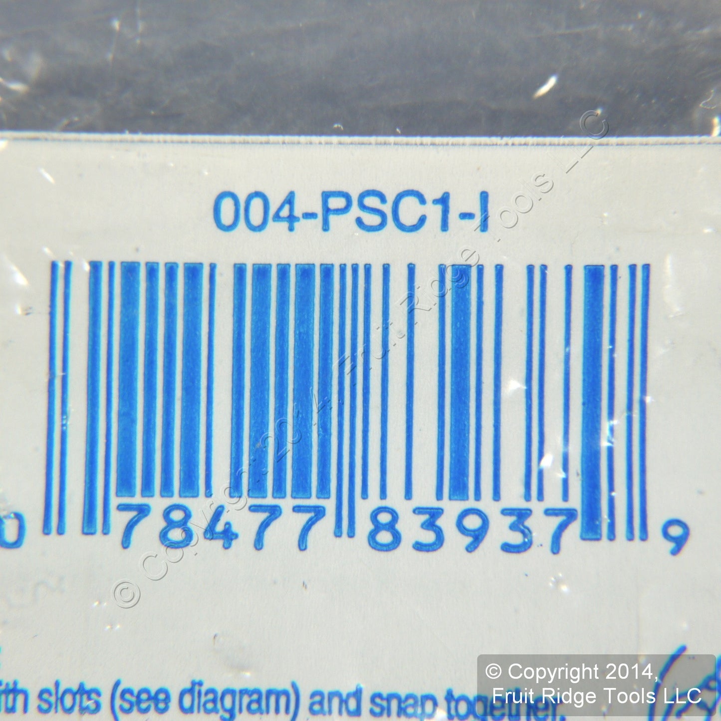 Leviton PSC1-I Ivory 1-Gang Toggle Switch Center Panel Sectional Covers 10-Pack