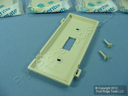 Leviton PSC1-I Ivory 1-Gang Toggle Unbreakable Sectional Covers Strap Mount 5pcs