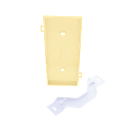 Leviton PSC14-I Ivory 1-Gang Blank Center Panel Sectional Cover Nylon Wallplate
