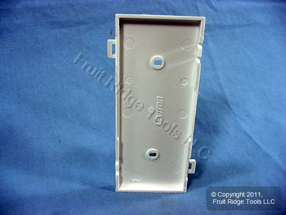 Leviton PSC14-W White 1-Gang Blank Unbreakable Sectional Cover Cover Box Mount