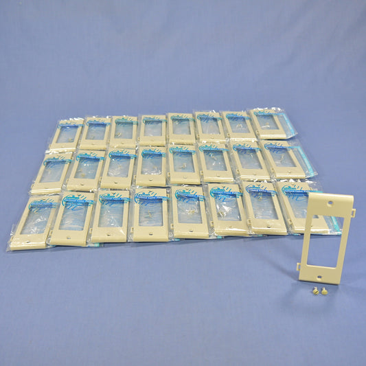 Leviton PSC26-I Ivory 1-Gang Decora Unbreakable Sectional Wallplate Cover 25pcs