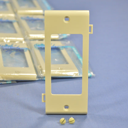 Leviton PSC26-I Ivory 1-Gang Decora Unbreakable Sectional Wallplate Cover 25pcs