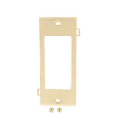 Leviton PSC26-I Ivory 1-Gang Decora Unbreakable Nylon Sectional Wallplate Cover