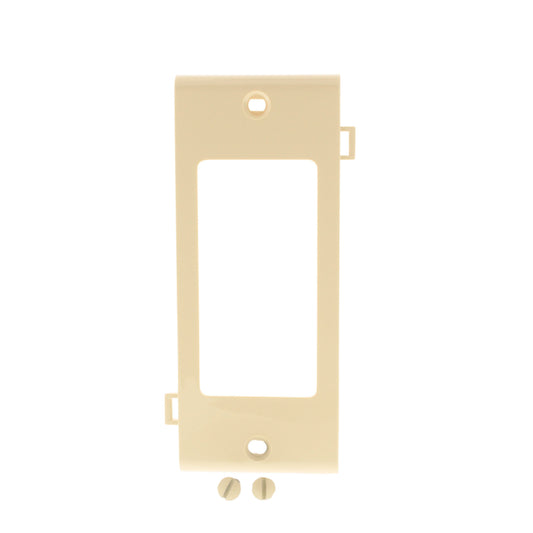 Leviton PSC26-I Ivory 1-Gang Decora Unbreakable Nylon Sectional Wallplate Cover