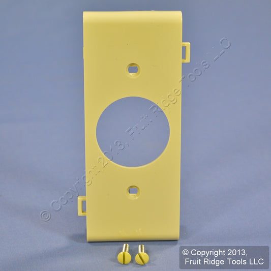 Leviton PSC7-I Ivory Center Sectional Receptacle Nylon Cover 1.406 Single Outlet