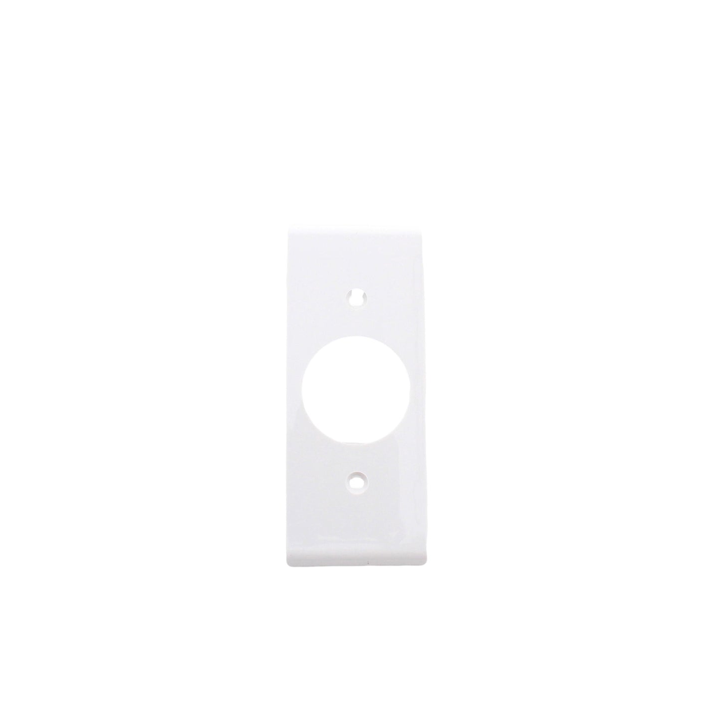Leviton PSC7-W White 1-Gang Sectional Receptacle Wallplates 1.406" 1-Outlet 5pcs