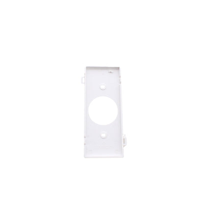 Leviton PSC7-W White 1-Gang Sectional Receptacle Wallplates 1.406" 1-Outlet 5pcs