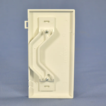 Leviton PSE14-W White 1-Gang Unbreakable Blank Sectional Cover Strap Mount 5pcs