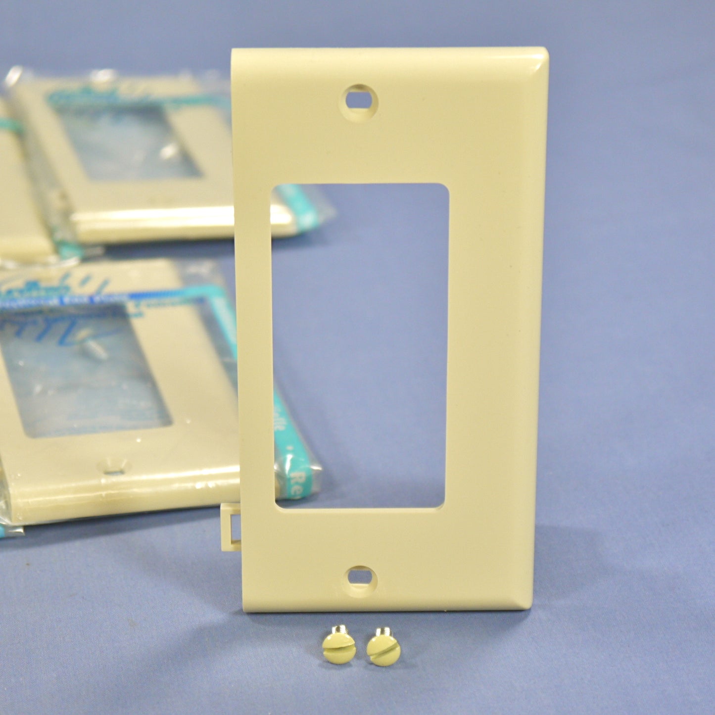 Leviton PSE26-I Ivory 1-Gang Unbreakable Decora Sectional Wallplate Covers 10pcs