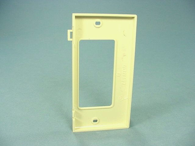 Leviton PSE26-I Ivory 1-Gang Decora Unbreakable Nylon Sectional Wallplate Cover
