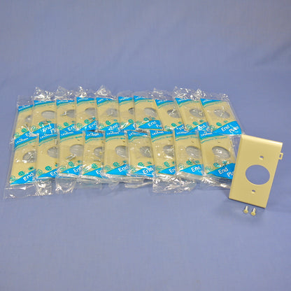 Leviton PSE7-I Ivory 1-Gang 1.406" Outlet Unbreakable Sectional Wallplate 20pcs