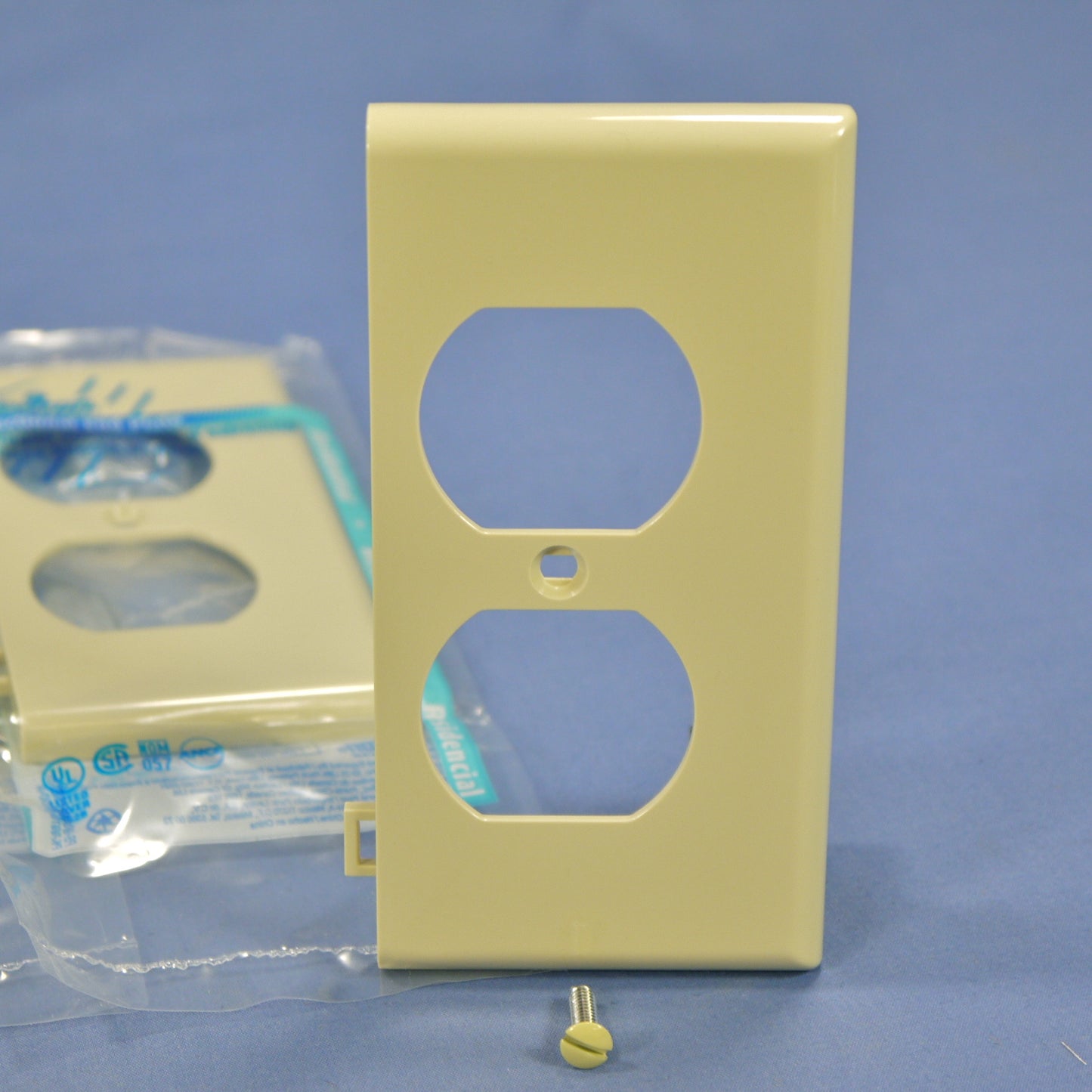 Leviton PSE8-I Ivory 1-Gang Unbreakable Nylon Sectional Wallplate Covers 5pcs