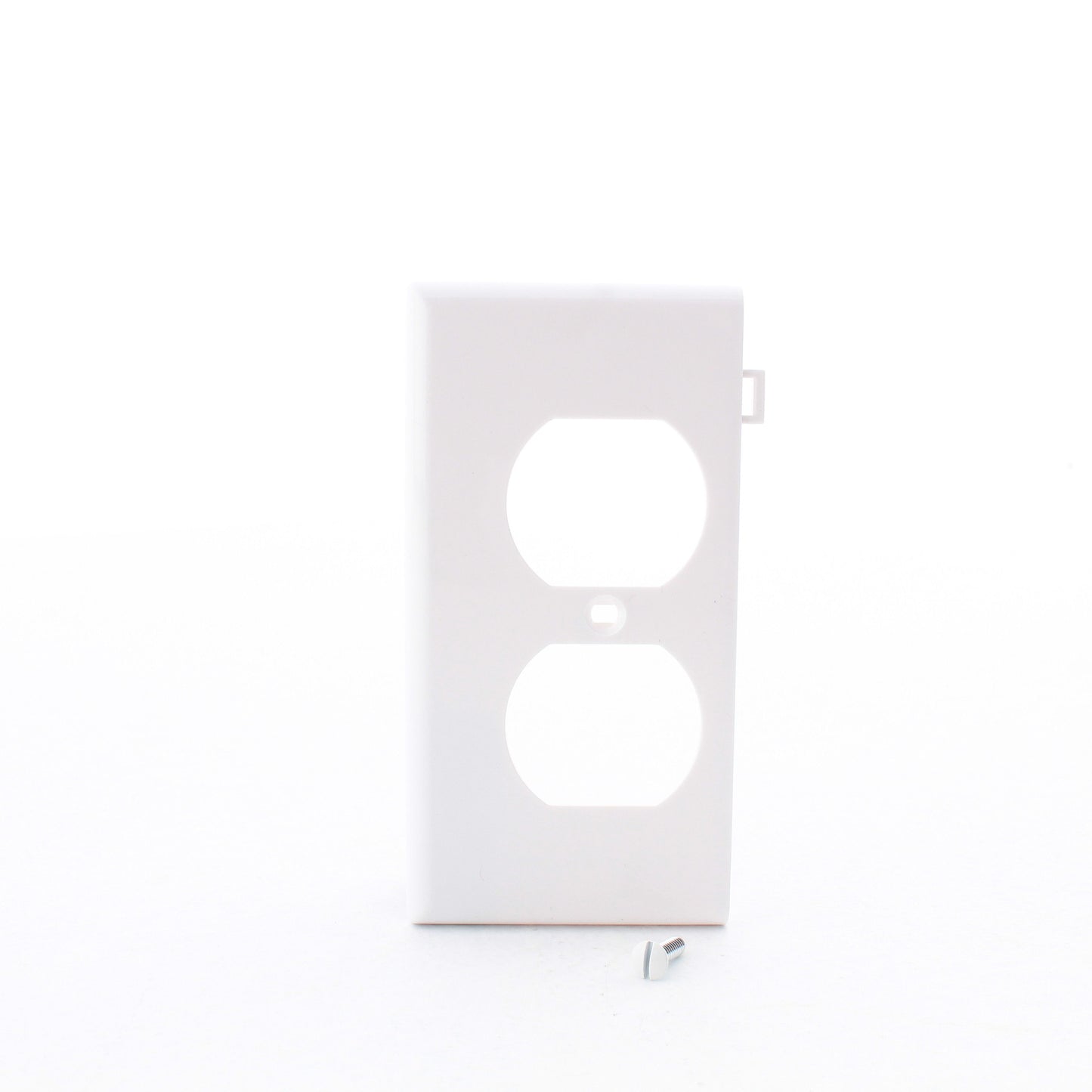 Leviton PSE8-W White 1-Gang Thermoplastic Unbreakable Sectional Wallplate Cover