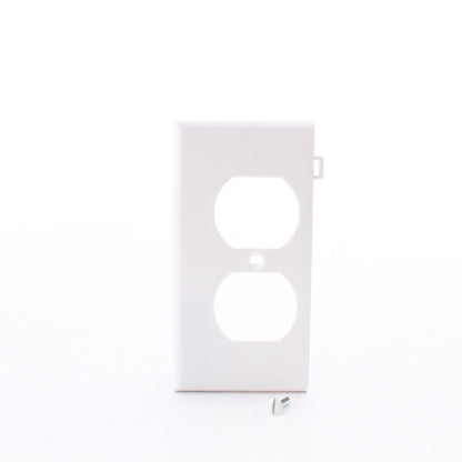 Leviton PSE8-W White 1-Gang Thermoplastic Unbreakable Sectional Wallplate Cover