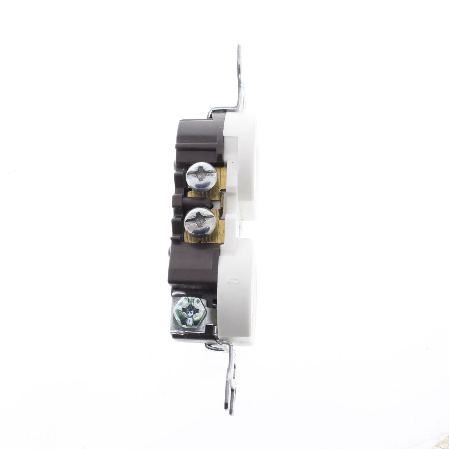 Leviton R320-W White Residential 5-15R Duplex Receptacle Outlet 15A 125V