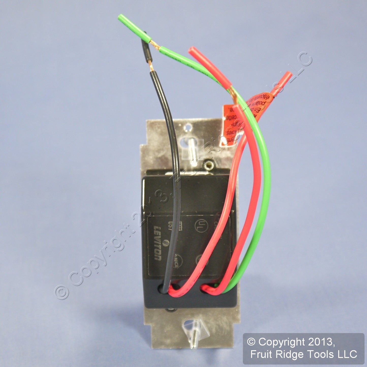 Leviton RPI06-1LA Almond Push On/Off Preset 3-Way Rotary Dimmer Light Switch