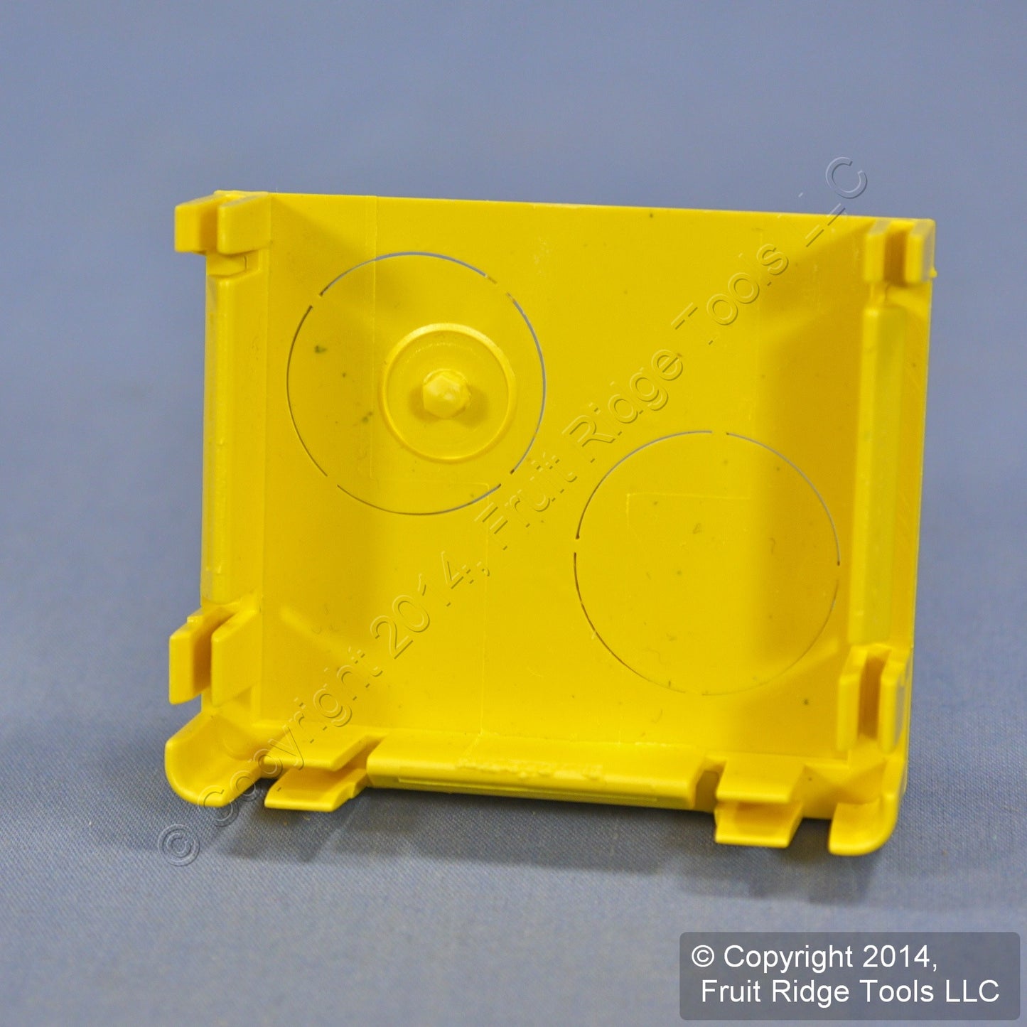 Leviton S2End-20D Yellow Fiber Patch Panel Raceway Duct Conduit 2"x2" End Cap