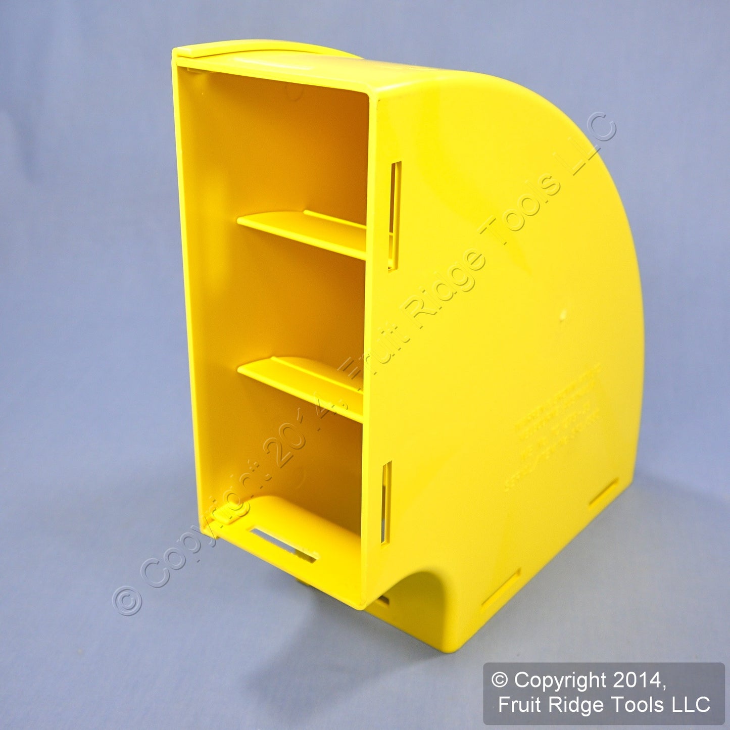 Leviton S8HEL-9DC Yellow Fiber Patch Panel Raceway Duct Conduit 4"x8" 90� Elbow