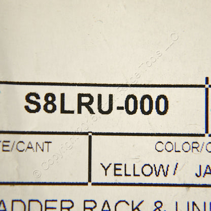 Leviton S8LRU 4" x 8" Ladder Rack and Unistrut Duct Mounting Kit