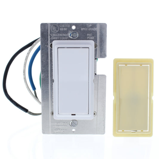 Leviton White Ivory ON OFF SC120-WI Central Control Switch 20A 1-Pole 3-Way