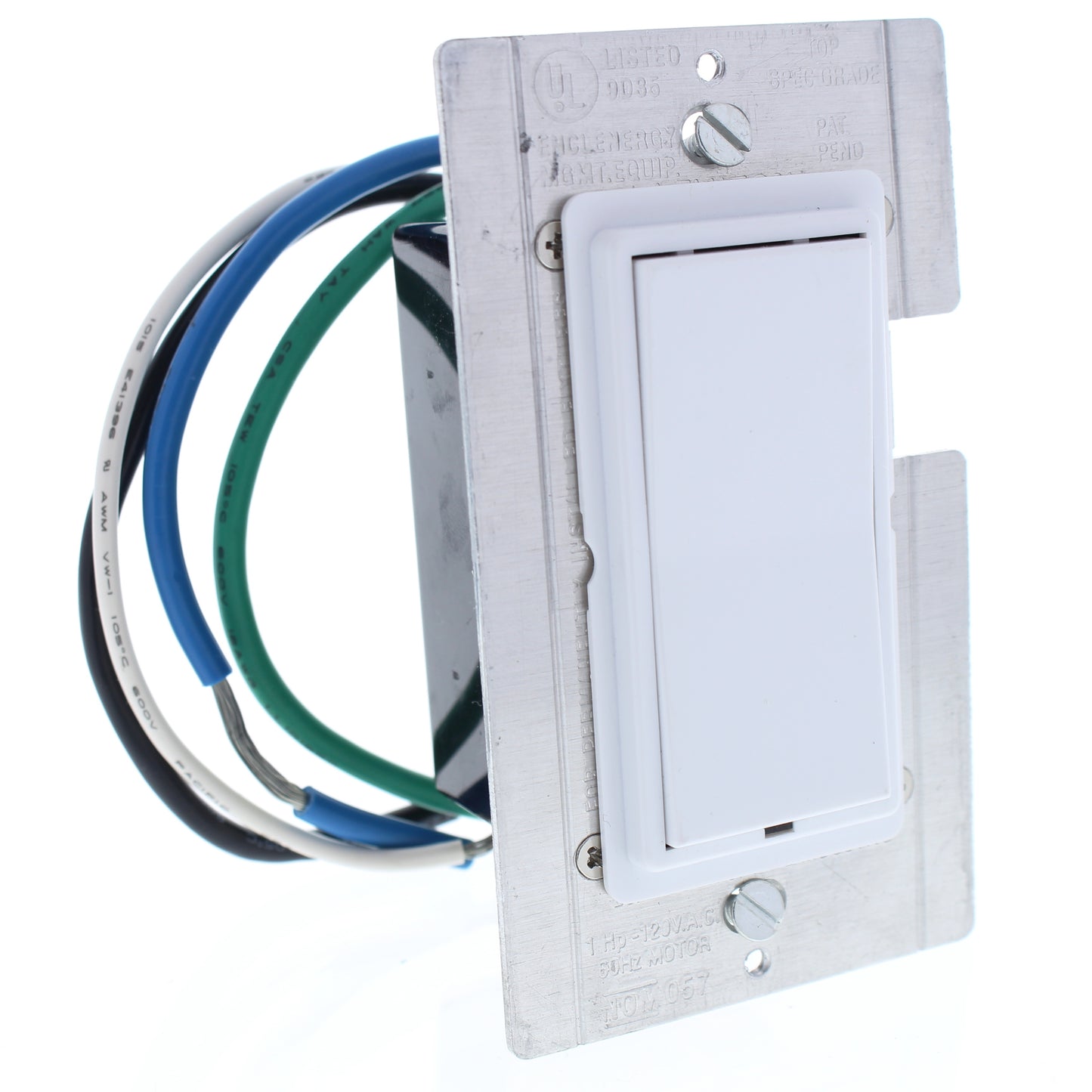 Leviton White Ivory ON OFF SC120-WI Central Control Switch 20A 1-Pole 3-Way