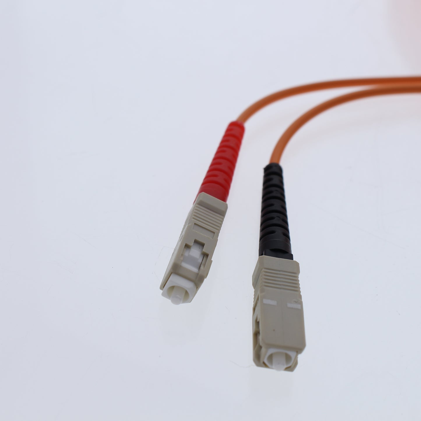 Leviton SCD62-15M Orange 15-Meter Fiber Optic MM Multi-Mode Connector Cable Wire